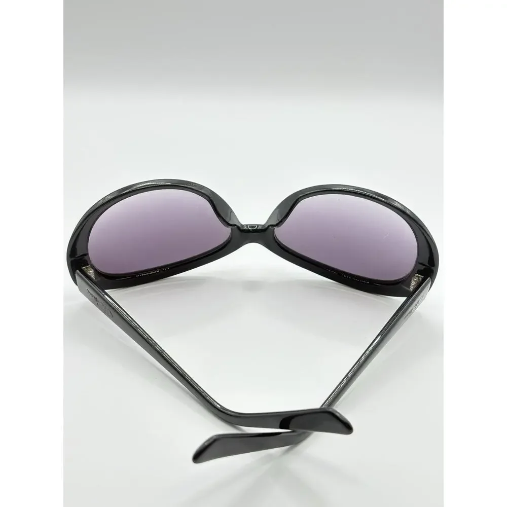 Cole Haan Oval Sunglasses Black Gradient Lenses Women